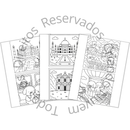 Para Colorir: As 7 Maravilhas do Mundo - Edição com 23 Desenhos