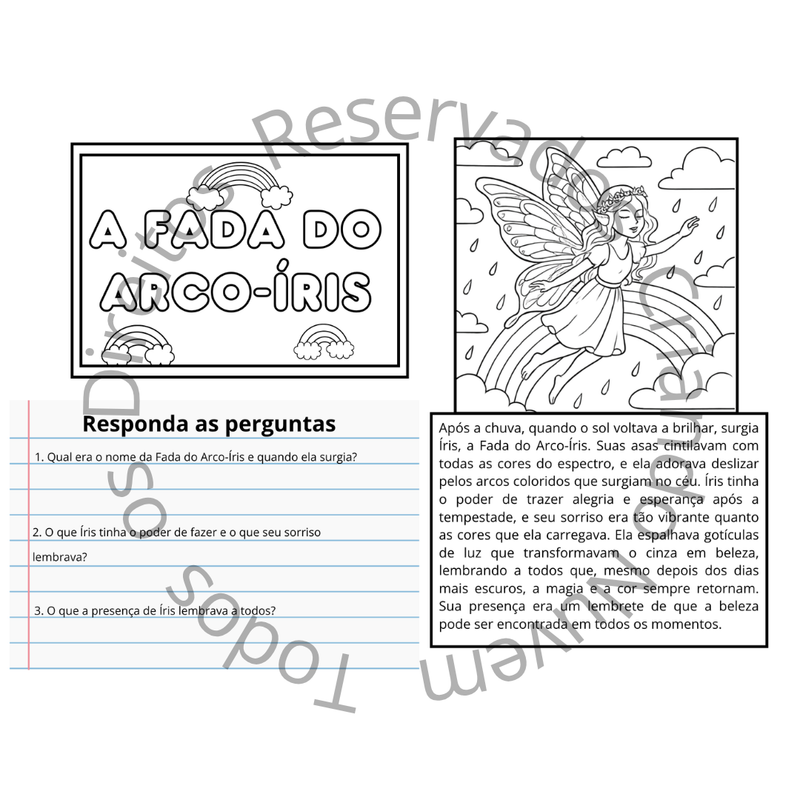 Texto Interativo – 8 Contos de Fadas com Atividades de Interpretação