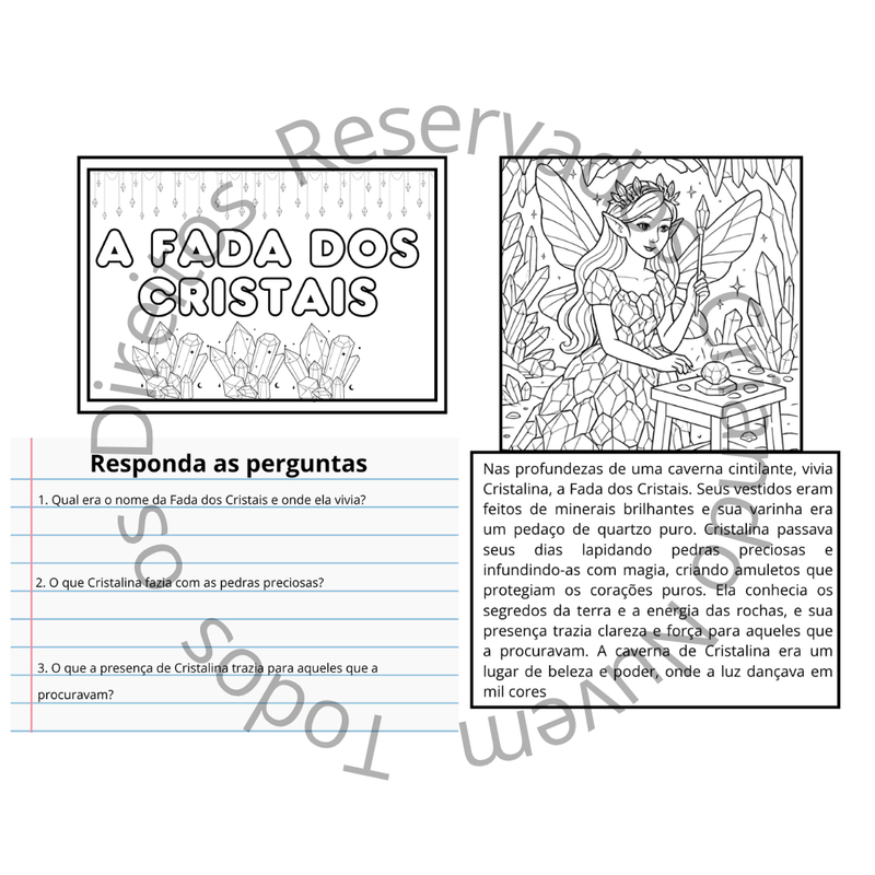 Texto Interativo – 8 Contos de Fadas com Atividades de Interpretação