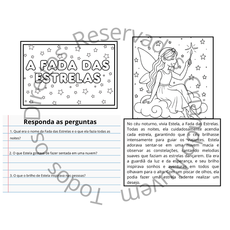 Texto Interativo – 8 Contos de Fadas com Atividades de Interpretação