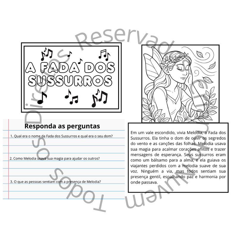 Texto Interativo – 8 Contos de Fadas com Atividades de Interpretação
