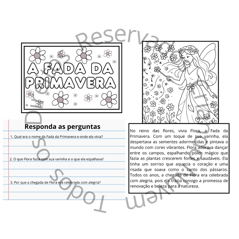 Texto Interativo – 8 Contos de Fadas com Atividades de Interpretação