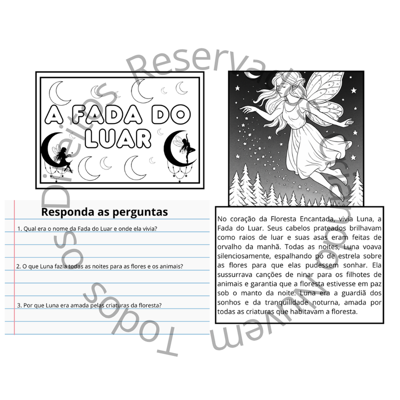 Texto Interativo – 8 Contos de Fadas com Atividades de Interpretação