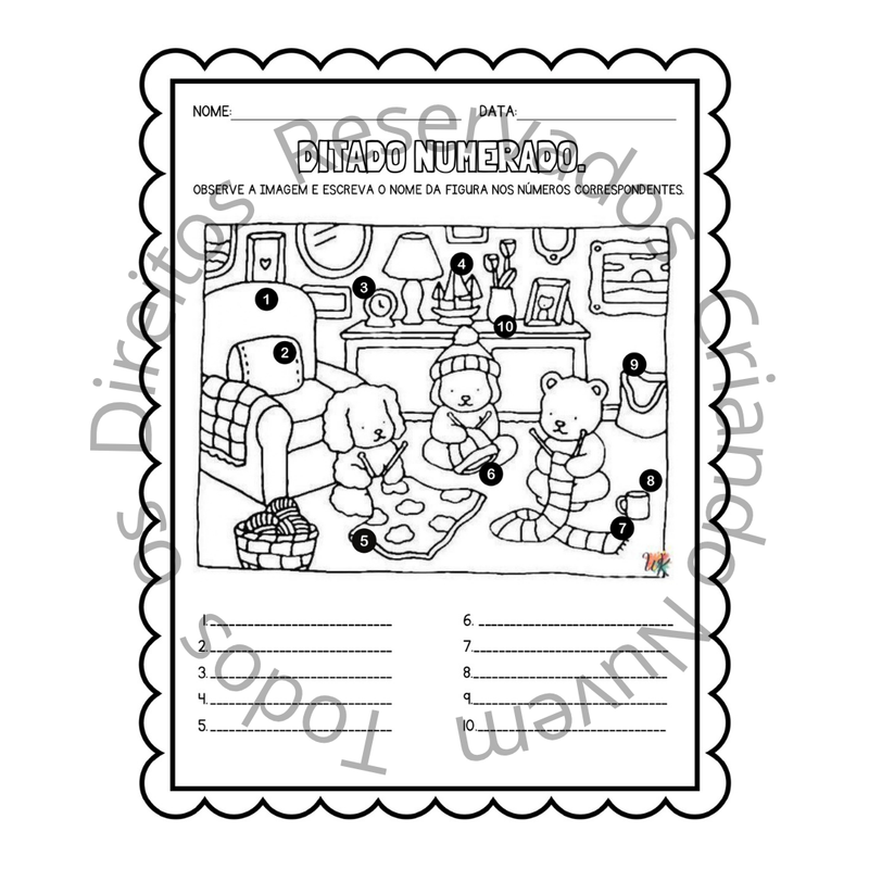 Apostila - Atividades Juninas (Alfabetização, Matemática, Simetria e Contando até 20) - 52 páginas