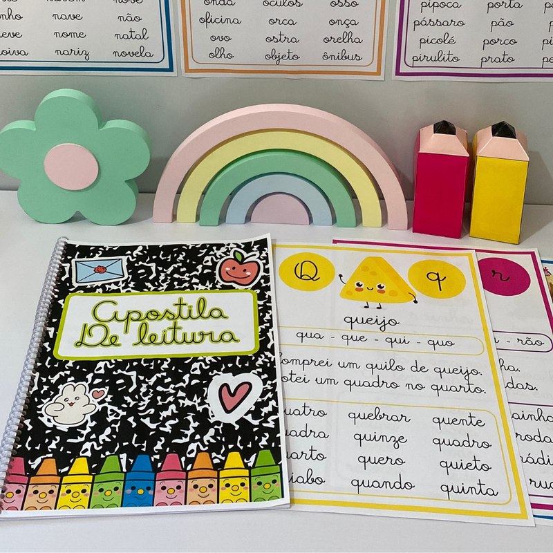 Apostila de Leitura – Letra Cursiva (A ao Z)