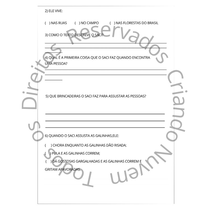 Apostila - Interpretação de texto - 100 páginas