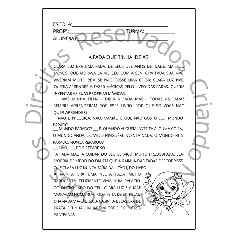 Apostila - Interpretação de texto - 100 páginas