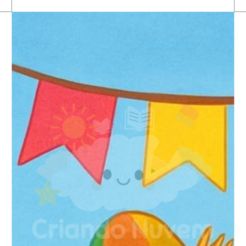 Painel para enfeitar sua sala - Versão Festa Junina