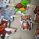 COMBO: 6 Sacolas teatrais : Branca de Neve, Chapeuzinho Vermelho, Três Porquinhos, adição, literária e Som dos Animais