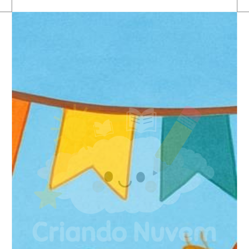 Painel para enfeitar sua sala - Versão Festa Junina