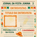 Jornal da Festa Junina - incentivo a produção textual