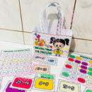 COMBO: 6 Sacolas teatrais : Branca de Neve, Chapeuzinho Vermelho, Três Porquinhos, adição, literária e Som dos Animais