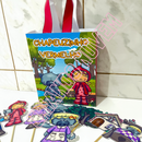 COMBO: 6 Sacolas teatrais : Branca de Neve, Chapeuzinho Vermelho, Três Porquinhos, adição, literária e Som dos Animais