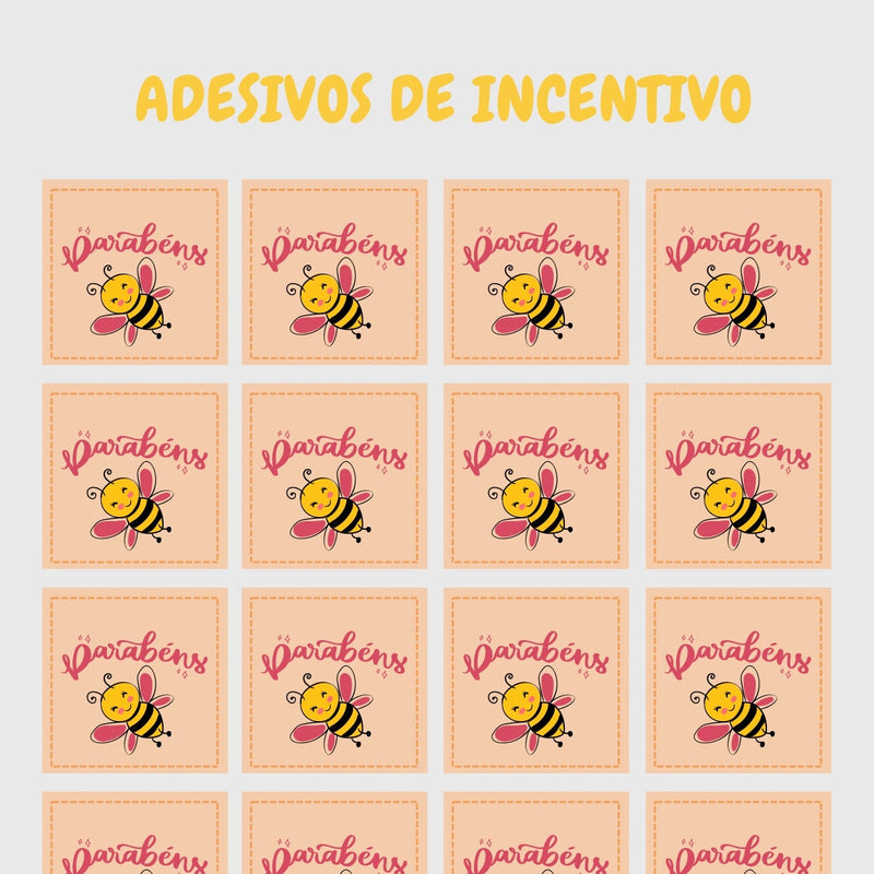 Adesivos de Incentivo!