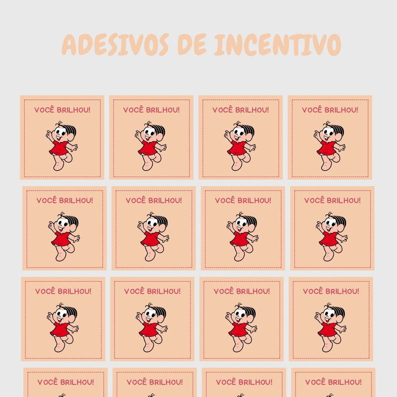 Adesivos de Incentivo!