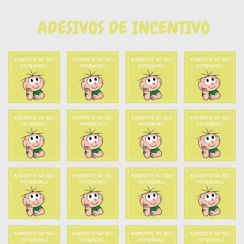 Adesivos de Incentivo!