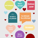 Adesivos de Incentivo!