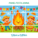 Painel para enfeitar sua sala - Versão Festa Junina