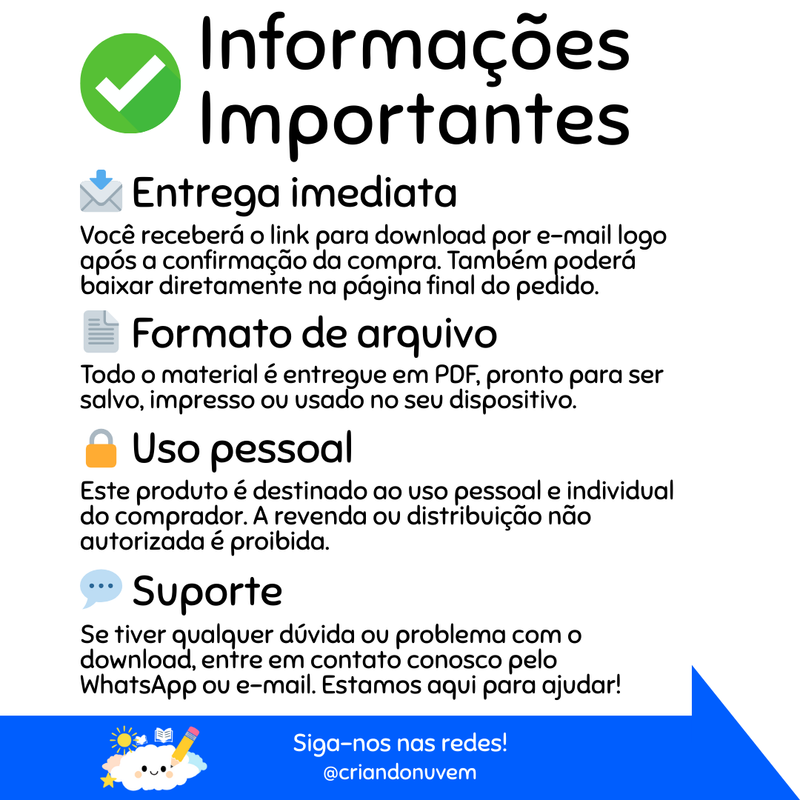 Combo com 2 materiais: Hoje tem na merenda + Semáforo das comidas