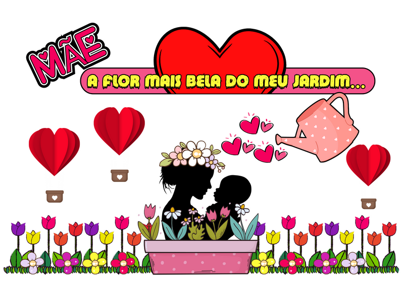Painel de Dia das Mães - Data especial
