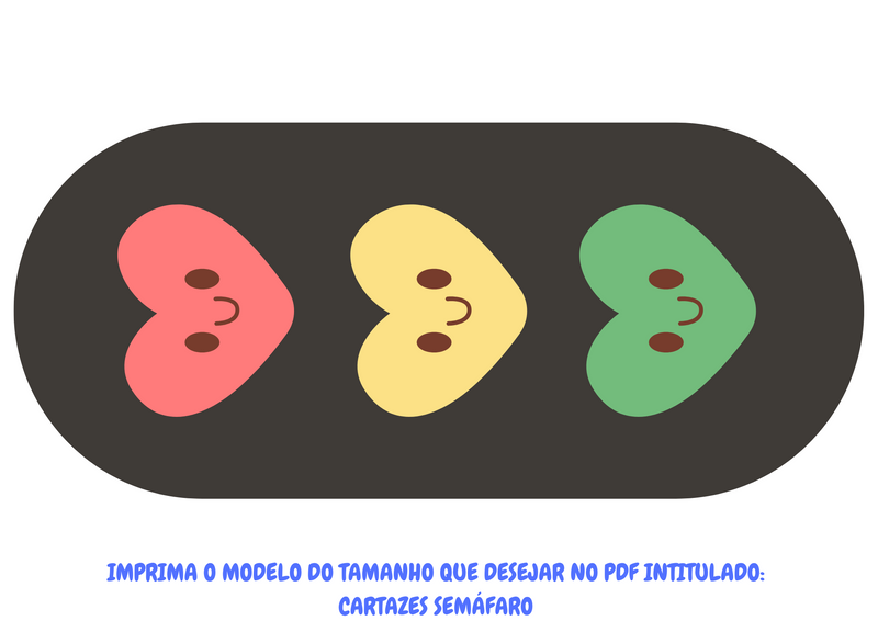 Combo com 2 materiais: Hoje tem na merenda + Semáforo das comidas