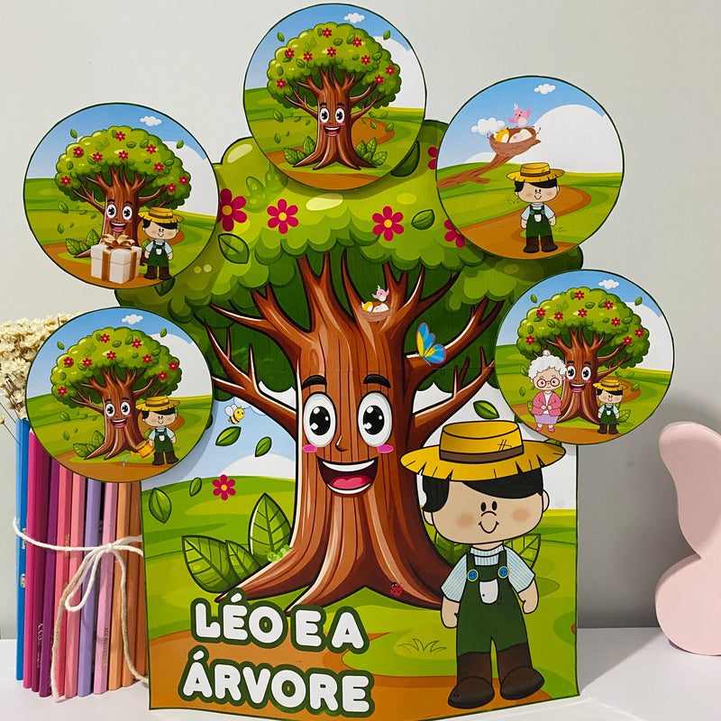 História na Luva - Léo e a Árvore