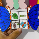 Ciclo da Borboleta - Pulseira + borboleta interativa