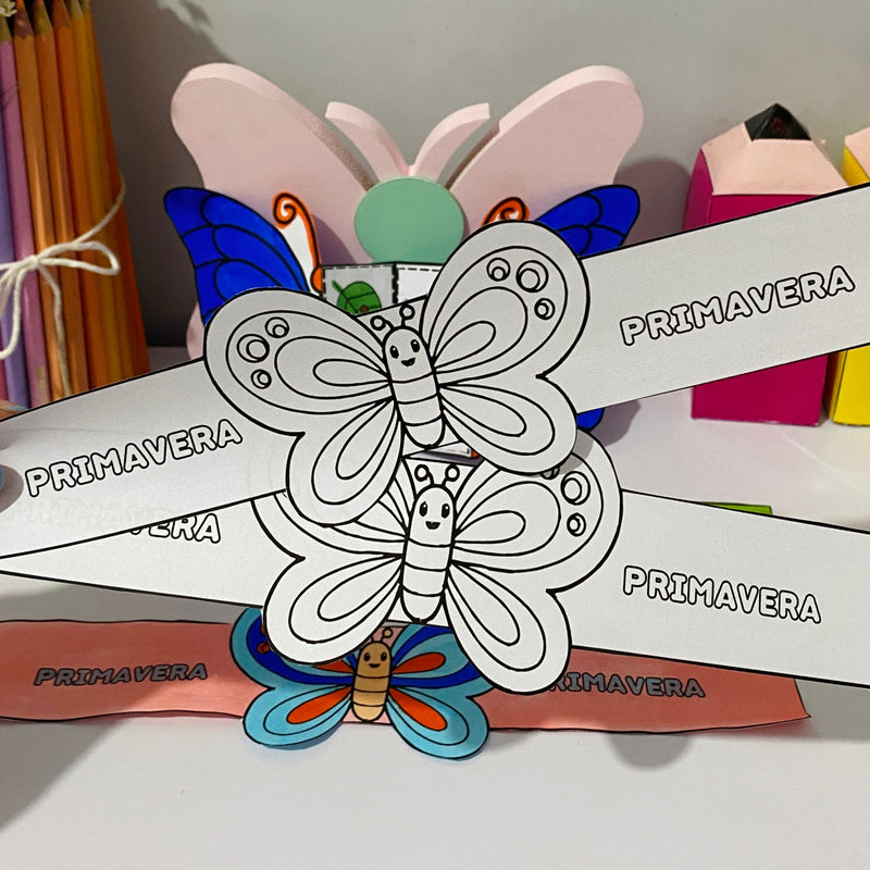 Ciclo da Borboleta - Pulseira + borboleta interativa