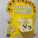 Painel, caixa e cartão porta-bis do Setembro Amarelo – um material pedagógico que une sensibilidade e aprendizado!