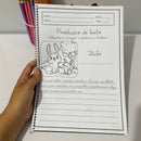 Apostila Produção de Textos - Letra Cursiva - 20 páginas