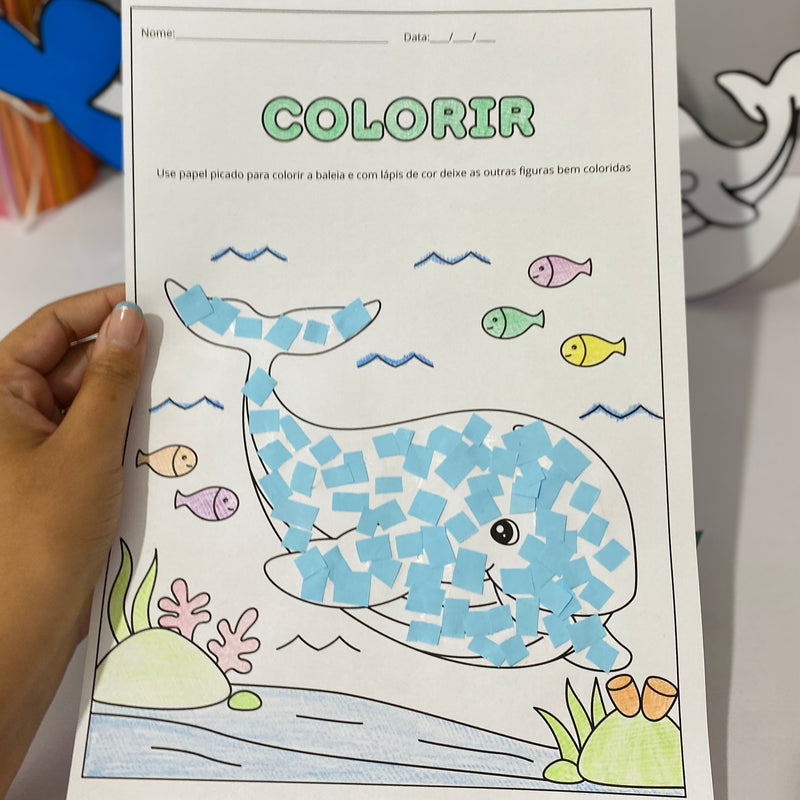 Luva Musical – A Baleia 🐳🎶