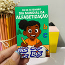 Cartões porta-bis - Dia Mundial da Alfabetização -Uma forma especial e significativa de celebrar essa data tão importante!