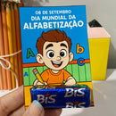 Cartões porta-bis - Dia Mundial da Alfabetização -Uma forma especial e significativa de celebrar essa data tão importante!
