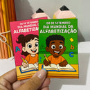 Cartões porta-bis - Dia Mundial da Alfabetização -Uma forma especial e significativa de celebrar essa data tão importante!