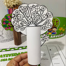 Sequência Dia da Árvore - Um material especial para ensinar às crianças, a importância de cuidar da natureza.