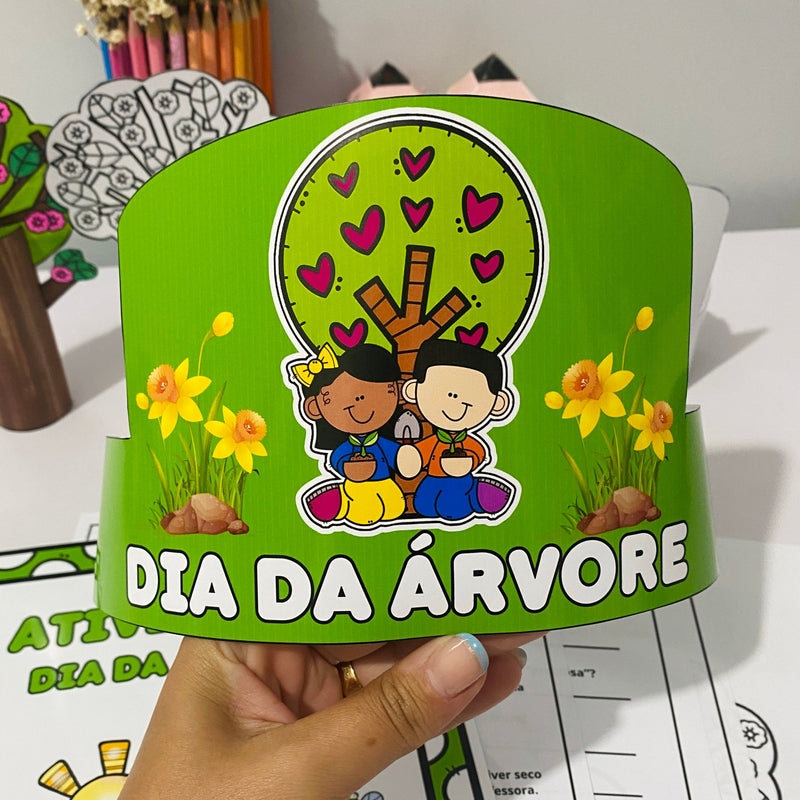 Sequência Dia da Árvore - Um material especial para ensinar às crianças, a importância de cuidar da natureza.