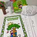 Sequência Dia da Árvore - Um material especial para ensinar às crianças, a importância de cuidar da natureza.