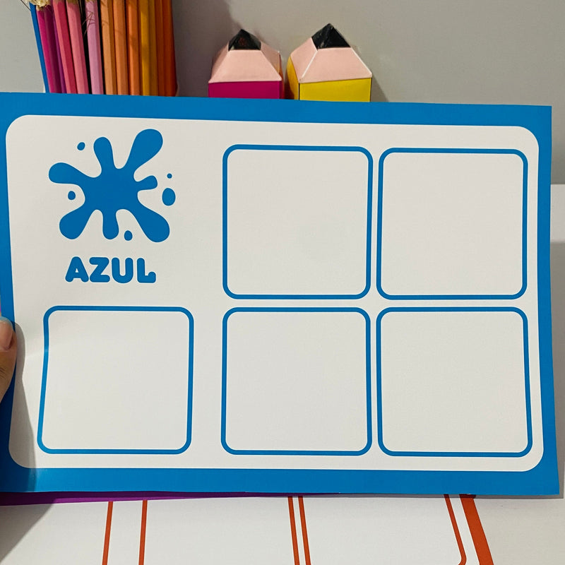 Jogo das Cores – Pareamento Divertido