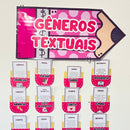 Gêneros Textuais – Compreensão, Prática e Interação em um Só Material - 19 tipos de gêneros - 60 páginas de conteúdo!