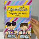 Apostila de Caligrafia com 90 Frases Curtas -  prático e atrativo para fortalecer a escrita - letra cursiva