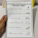 Apostila de Caligrafia com 90 Frases Curtas -  prático e atrativo para fortalecer a escrita - letra cursiva