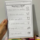 Apostila de Caligrafia com 90 Frases Curtas -  prático e atrativo para fortalecer a escrita - letra cursiva