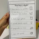 Apostila de Caligrafia com 90 Frases Curtas -  prático e atrativo para fortalecer a escrita - letra cursiva