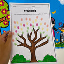 Painel Encantado da Primavera + atividade prática + coroas temáticas! Transforme sua sala em um ambiente cheio de cor, alegria e vida