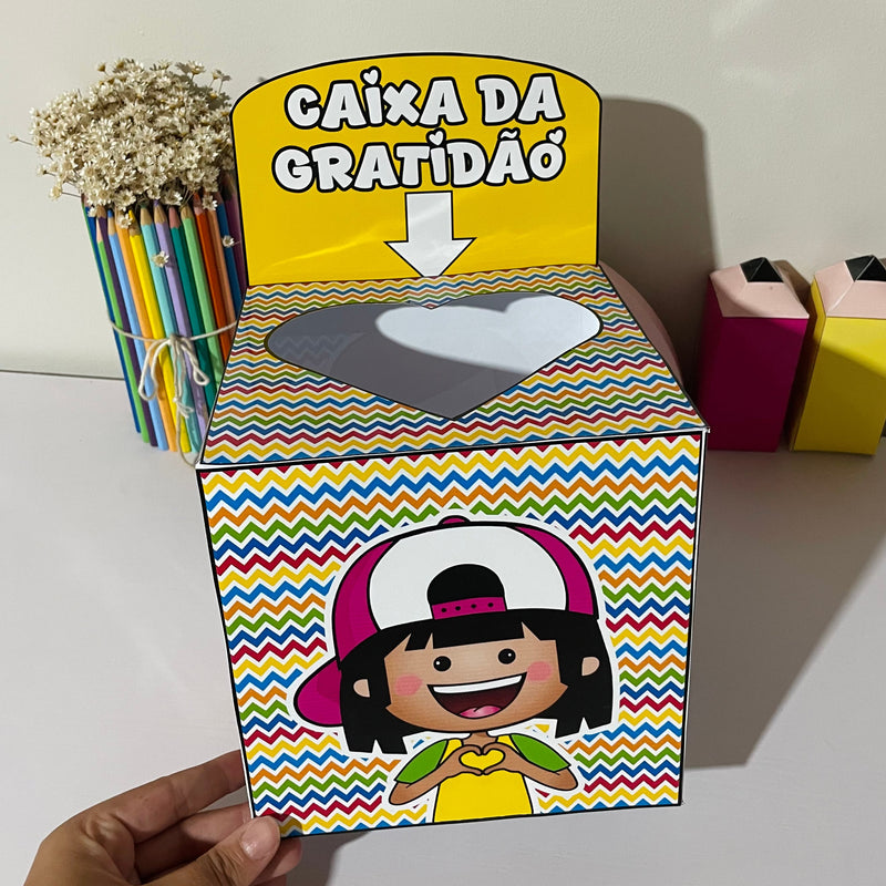 Caixa da Gratidão + Plano de aula – Atividade Especial de Encerramento 💛