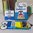 Kit Dia dos Professores - Surpreenda e emocione os educadores com este kit criativo, carinhoso e cheio de significado!