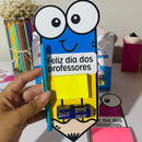 Kit Dia dos Professores - Surpreenda e emocione os educadores com este kit criativo, carinhoso e cheio de significado!