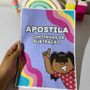 Apostila Continhas de Subtração - 450 continhas prontas para serem resolvidas em 15 páginas desta super apostila!