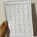 Apostila Continhas de Subtração - 450 continhas prontas para serem resolvidas em 15 páginas desta super apostila!