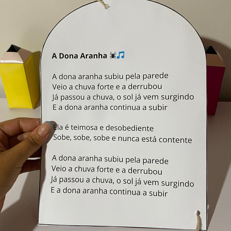 Luva Musical – Dona Aranha